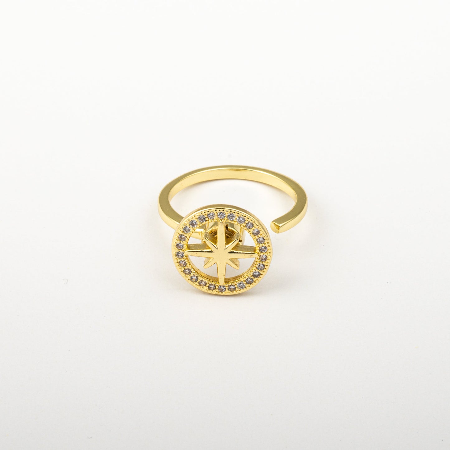 Anillo Anti-Estrés Julio Luzlia Dorado