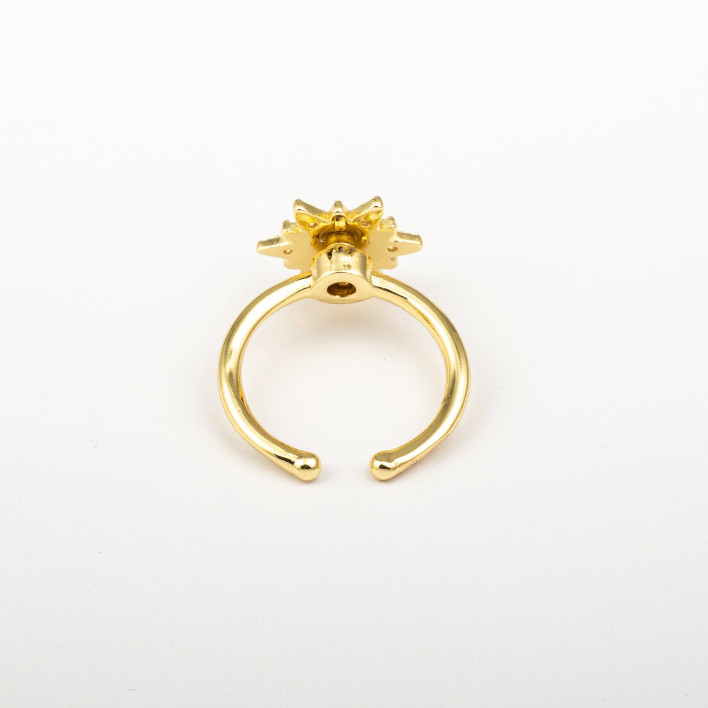 Anillo Anti-Estrés Julio Isalia Sol Dorado