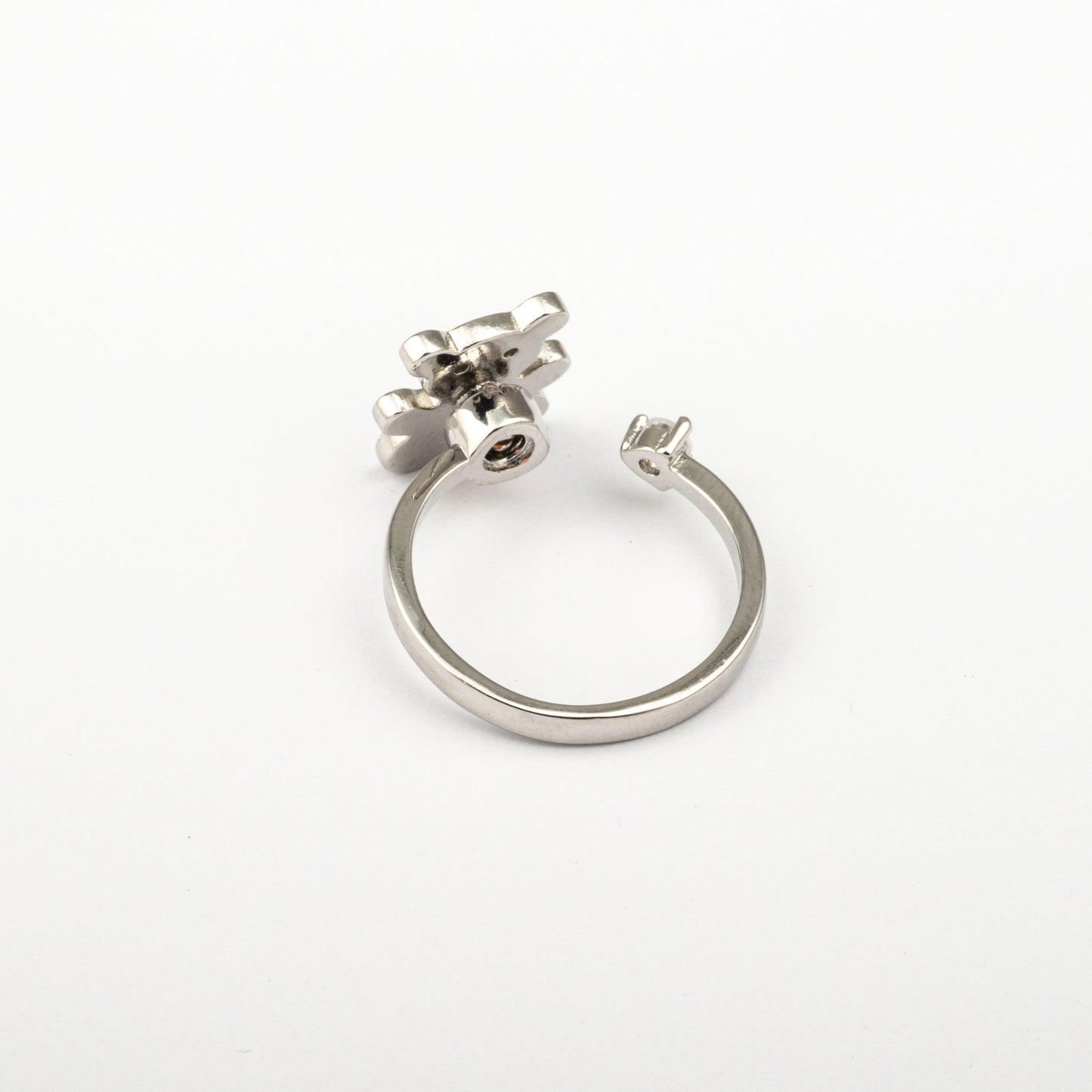 Anillo Anti-Estrés Julio Osito Plateado