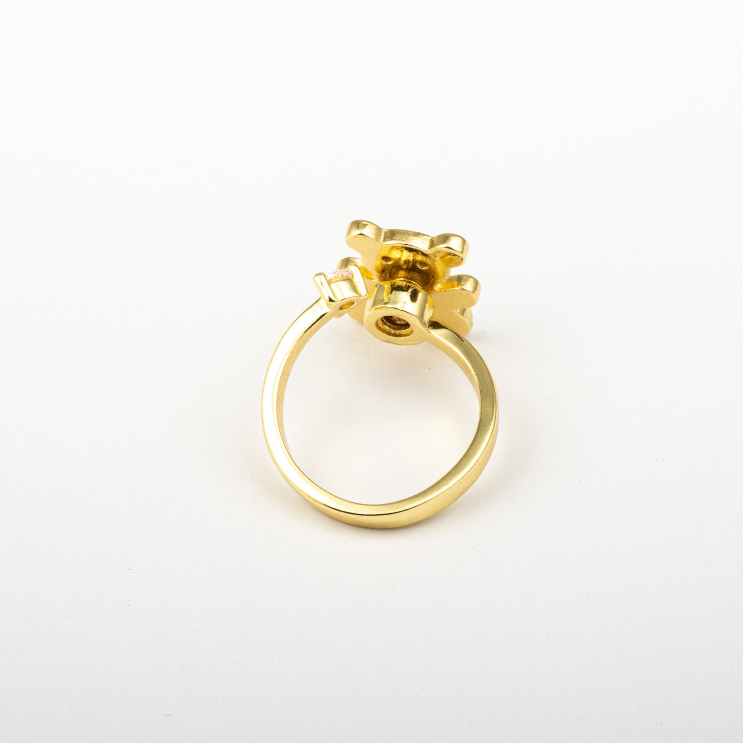 Anillo Anti-Estrés Julio Osito Dorado