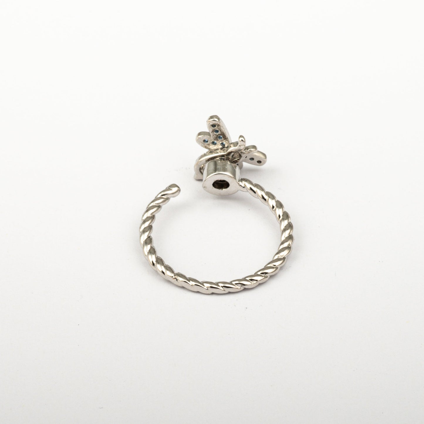 Anillo Anti-Estrés Julio Abejita Plateado
