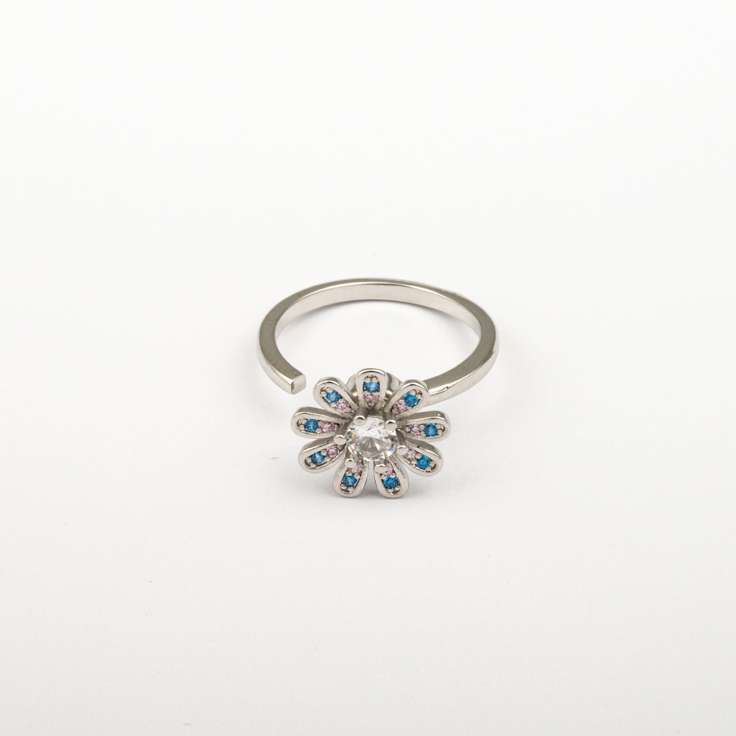 Anillo Anti-Estrés Julio Auralia Plateado
