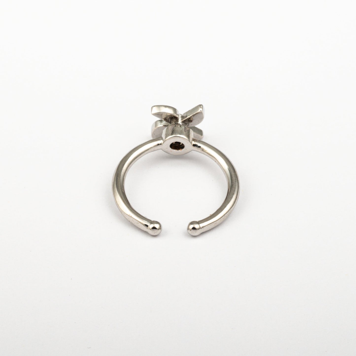 Anillo Anti-Estrés Julio Molino Plateado