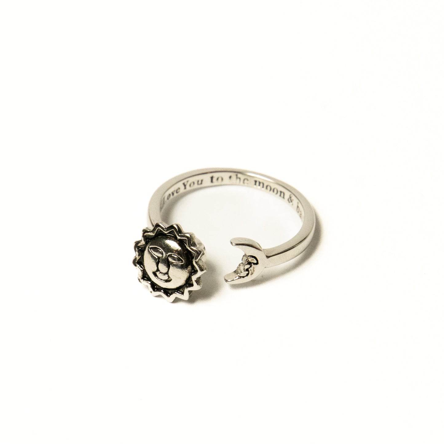 Anillo Giratorio y Grabado SolLuna - Agosto 18