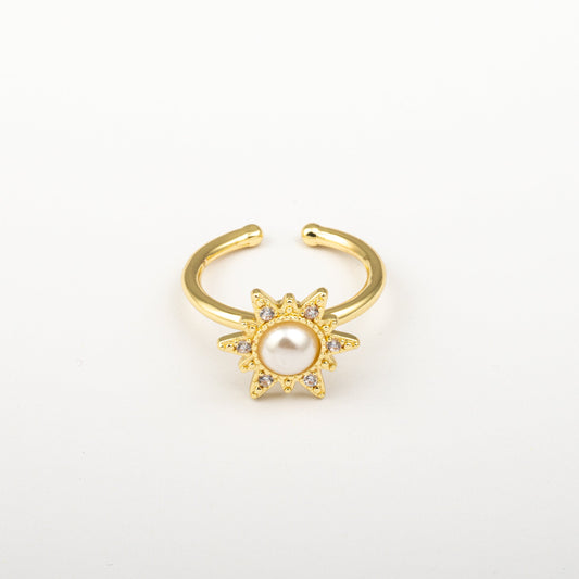 Anillo Anti-Estrés Julio Isalia Sol Dorado