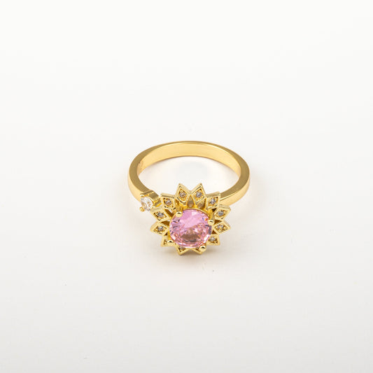 Anillo Anti-Estrés Julio Maraena Rosa Dorado