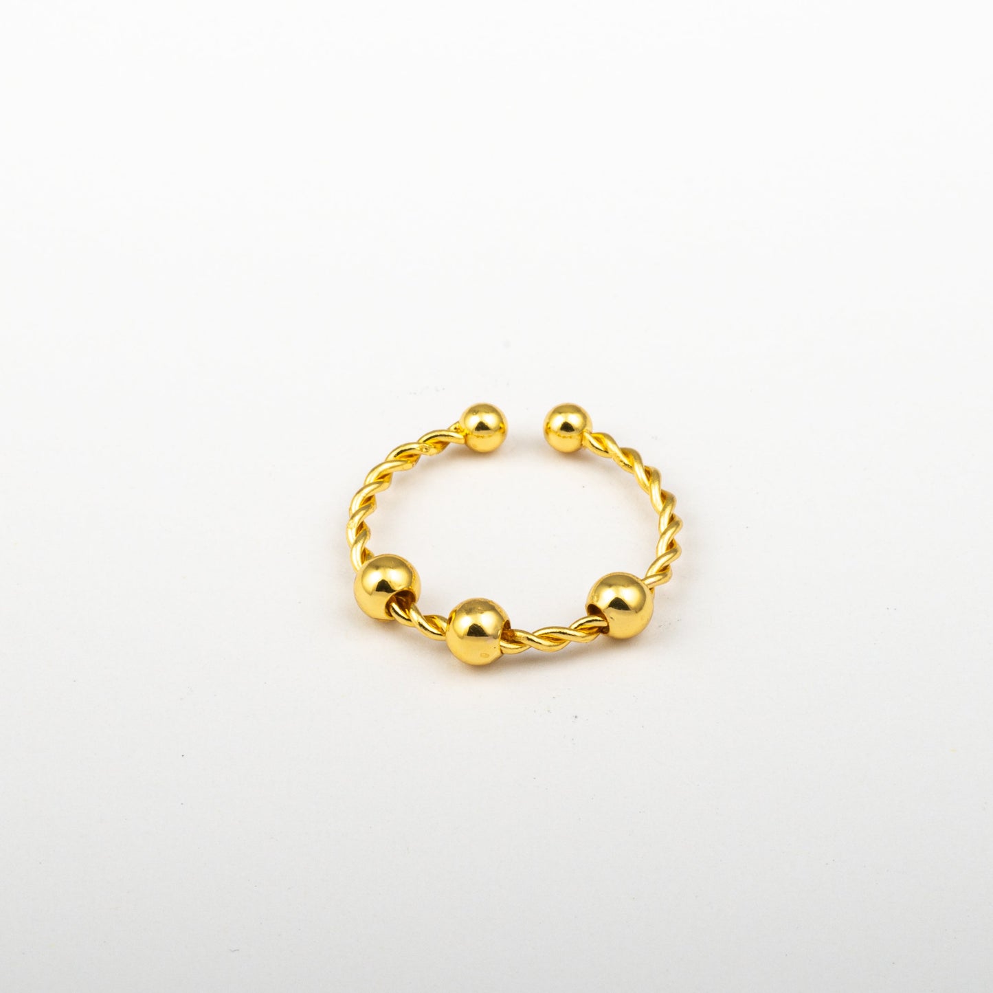 Anillo Anti-Estrés Deslizante Trenza Julio Dorardo