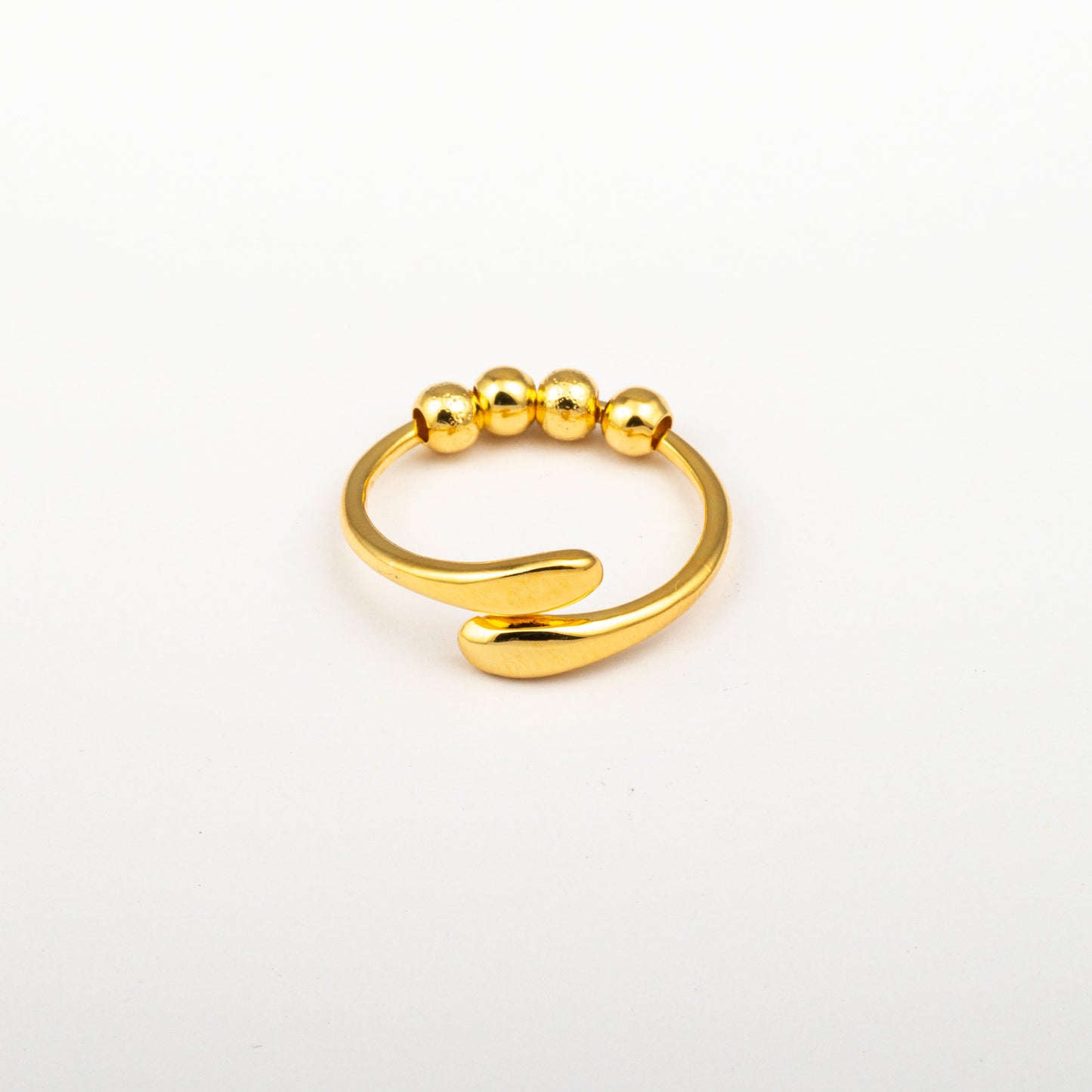 Anillo Anti-Estrés Julio Noaira Dorado