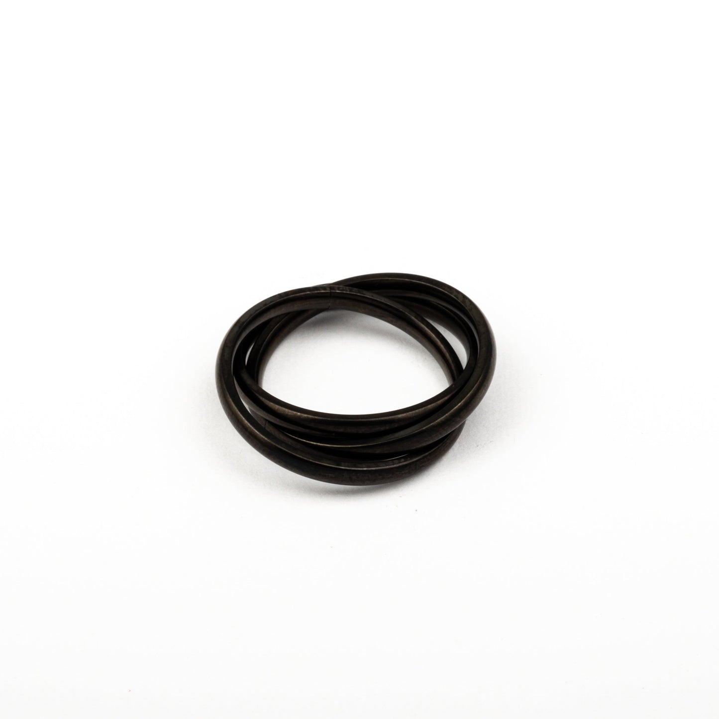Anillo Anti-Estrés Triple Aro Julio Negro