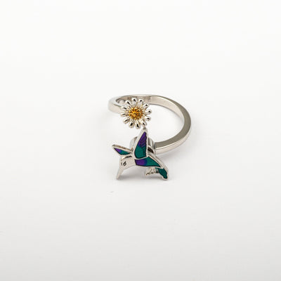 Anillo Anti-Estrés Julio Colibrí Brillante