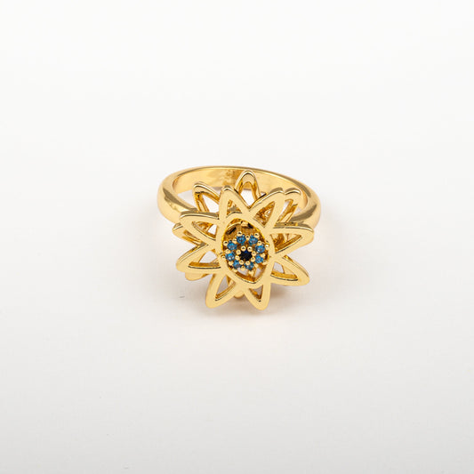 Anillo Anti-Estrés Julio Calalia Dorado