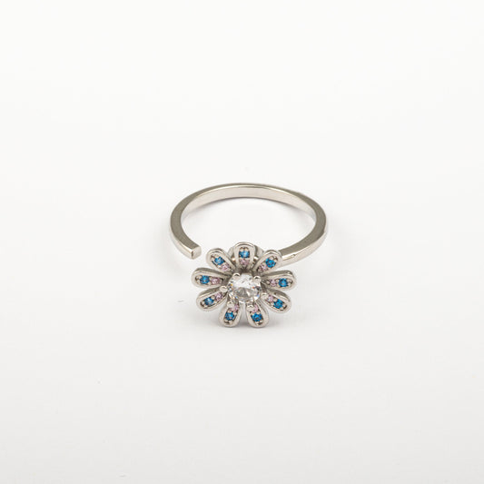 Anillo Anti-Estrés Julio Auralia Plateado