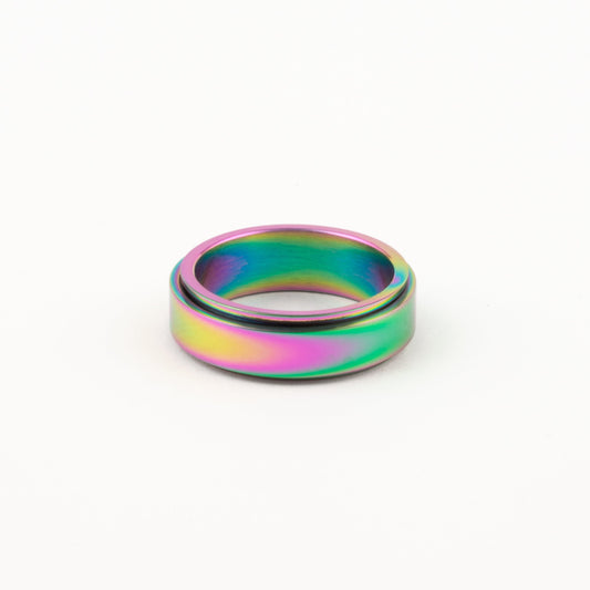 Anillo Deslizante Liso Tornasol