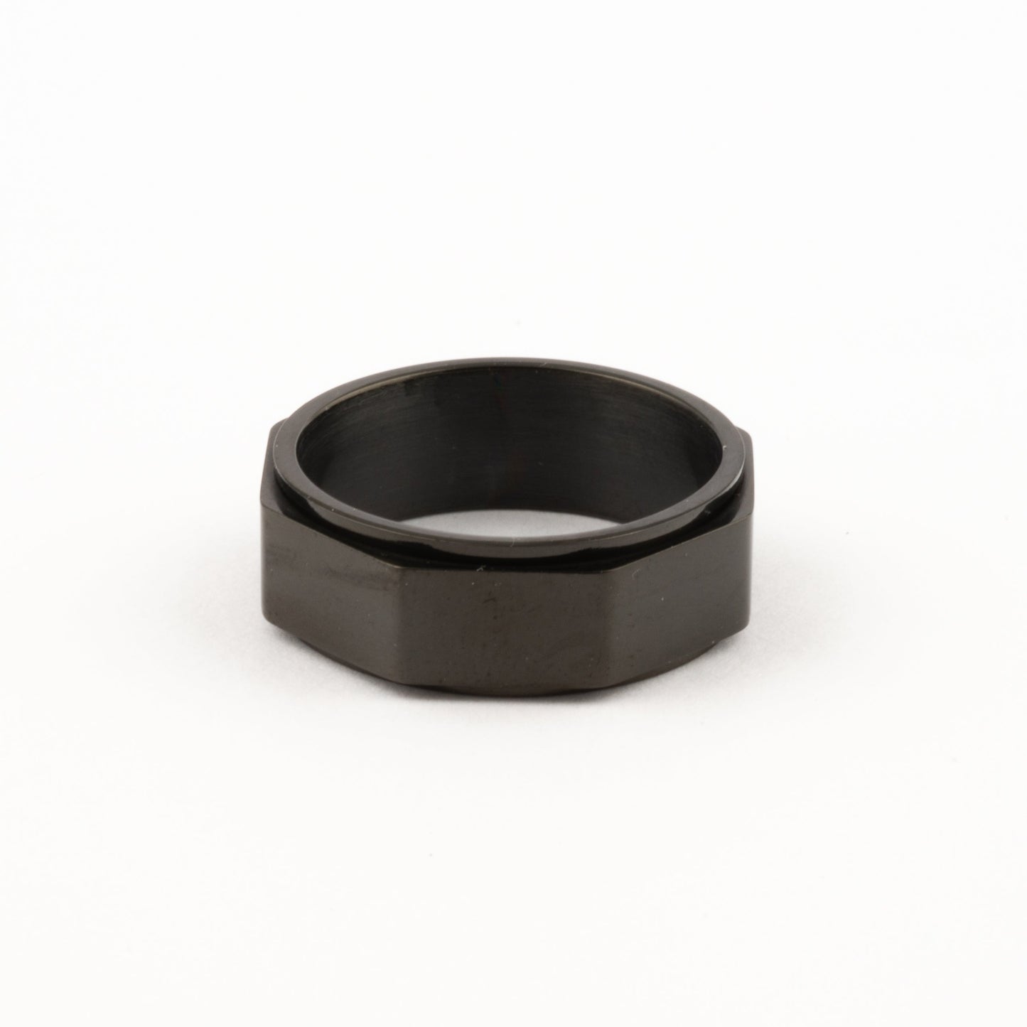 Anillo Deslizante Corte Recto Negro