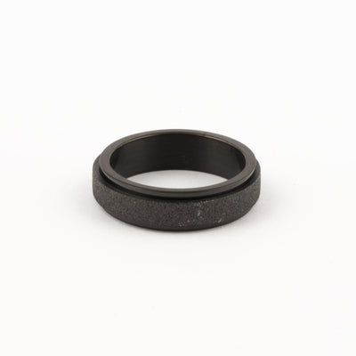 Anillo Deslizante Aspero Negro